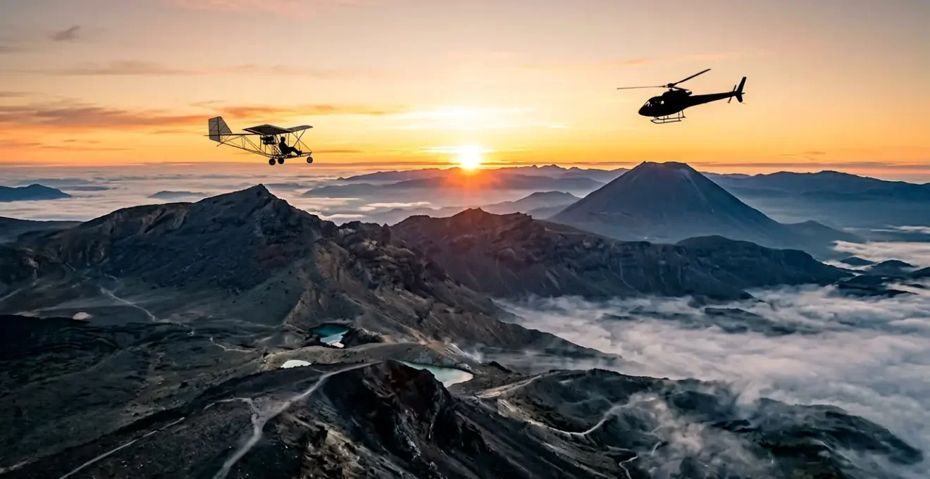 Comparaison entre un vol en ULM et en hélicoptère au-dessus des cirques de La Réunion